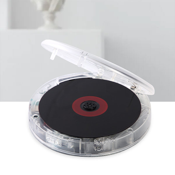Transparent CD Player - Portable - Minimalist Design