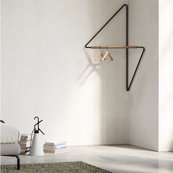 Creative Wall Hanger - Iron - Oak - 2 Sizes